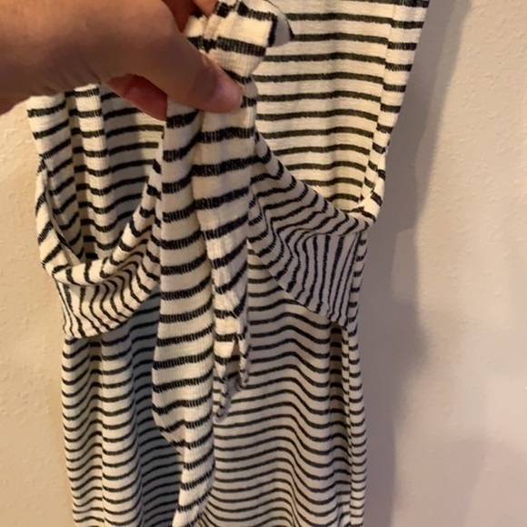 Everly medium navy and cream striped tank dress - Picture 12 of 13